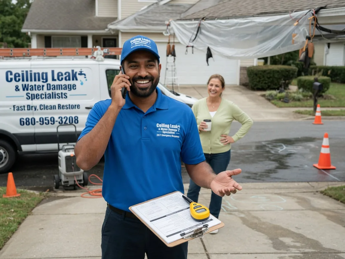 Ceiling Leak Cleanup Canton, OH FAQs